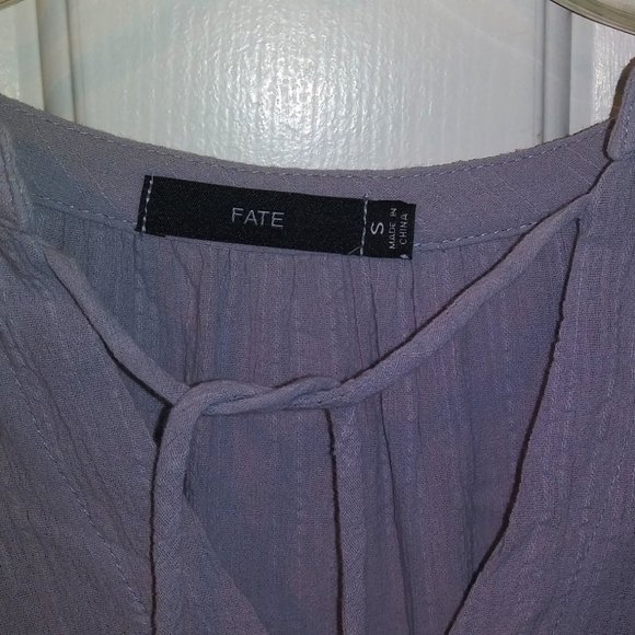 FATE 2 Tiered Lined Babydoll Shirt - Picture 7 of 7